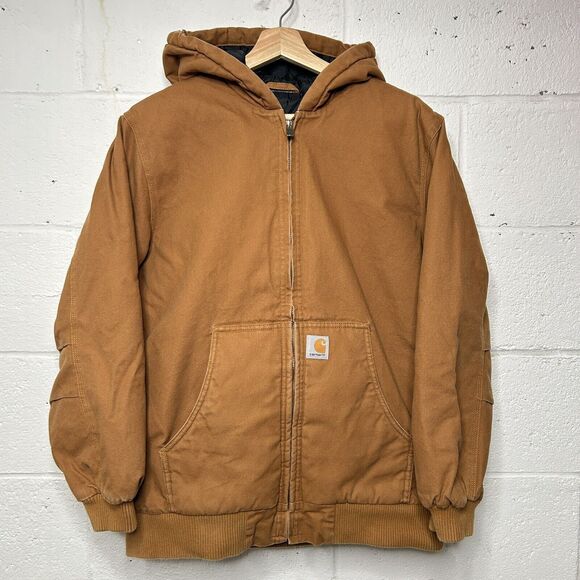 Carhartt Jackets & Blazers - Carhartt Canvas Quilt-Lined Jacket “Tan Brown”